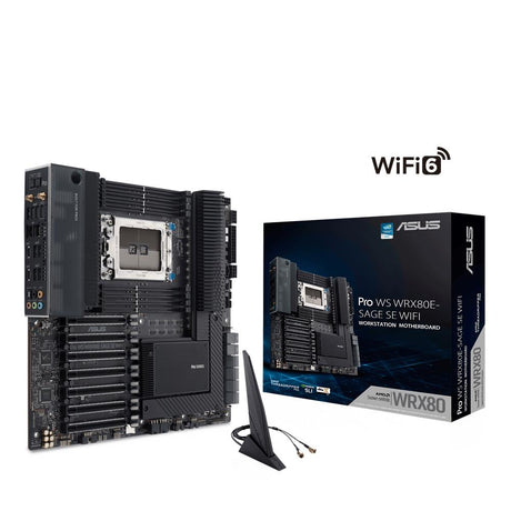 ASUS Pro WS WRX80E-SAGE SE WIFI Workstation Mainboard Sockel AMD sWRX8 Ryzen Threadripper eATX