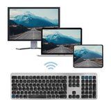 LogiLink Bluetooth Multi-Device Tastatur max. 3 Geräte koppeln