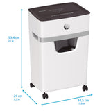 HP OneShred 10MC Aktenvernichter P5 Micro Cut 10 Blatt 20 Liter