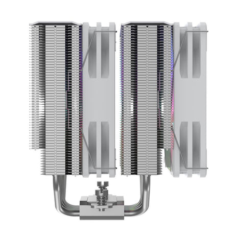 Silentware Titan White – CPU-Luftkühler, Dual-Tower, A-RGB, 265W TDP