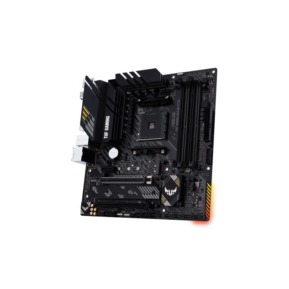 ASUS TUF Gaming B550M-Plus Gaming Mainboard Sockel AM4 micro ATX Ryzen PCIe 4.0 M.2 2Gbit/s Ethernet