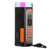 Adler AD 1920 Notfallradio Schwarz Solar Kurbel 4500mAh Bluetooth Taschenlampe