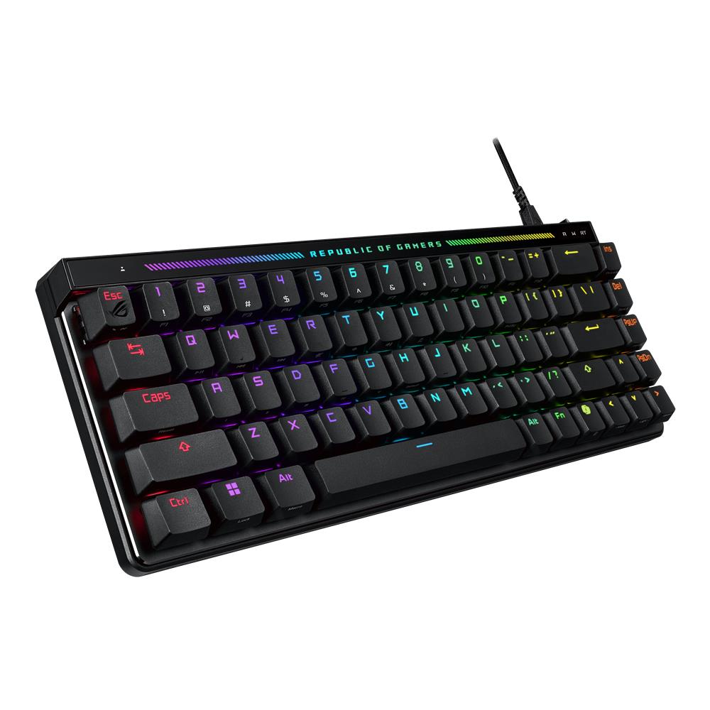 ASUS ROG Falchion Ace HFX Gaming Tastatur QWERTZ 65% 8000 Hz USB-C