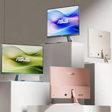 ASUS Eye Care VU249CFE‑M 24 Zoll Full HD IPS Monitor 100Hz USB‑C 15W – Hafermilch (Gold)