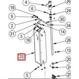 Nilfisk Original 56414084 Untere Spalte Schweißung Ersatzteil