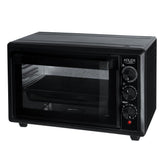 Adler AD 6023 Mini Backofen 26 L mit Umluft Timer und Backblech Schwarz