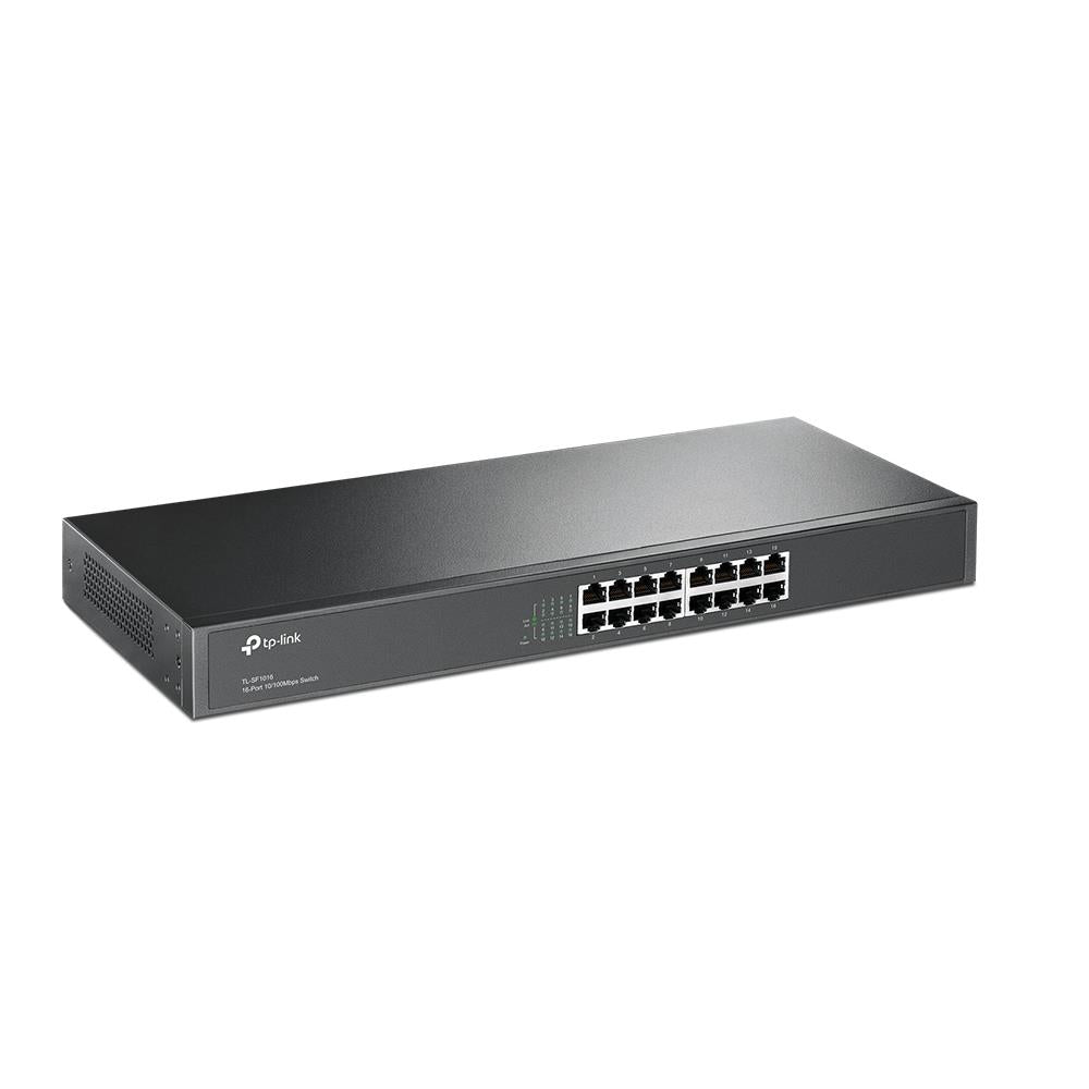 TP-Link TL-SF1016 - 16-Port-10/100Mbit/s-Rackmount-Switch