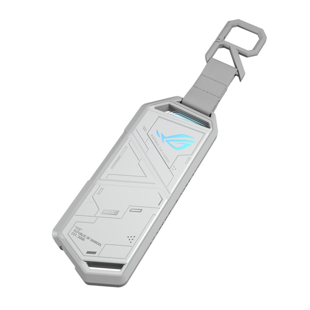 ASUS ROG Strix Arion White Edition M.2 NVMe-SSD-Gehäuse USB-C 10 Gbit/s