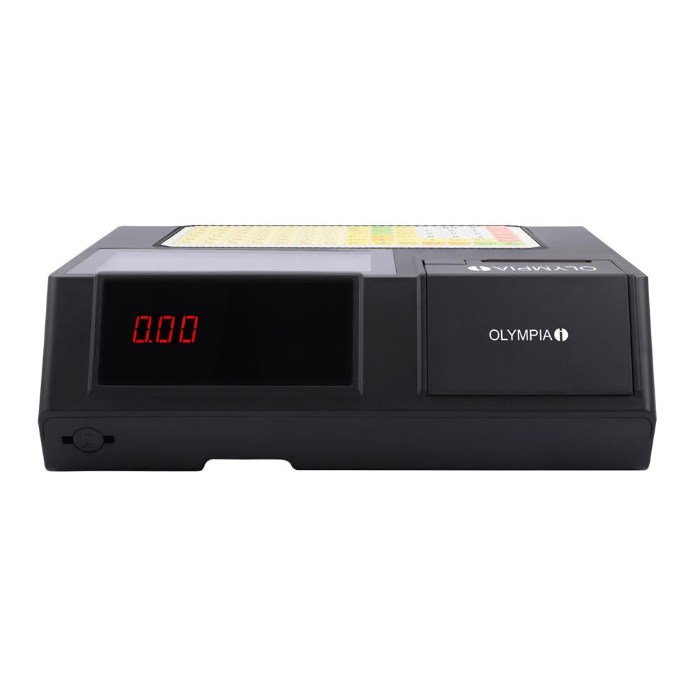 Olympia Registrierkasse K200 PLUS Kassensystem mit Touchdisplay Schwarz