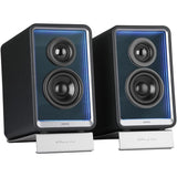 Edifier Aluminium Lautsprecherständer – 10° Neigung, vibrationsdämpfend, silber