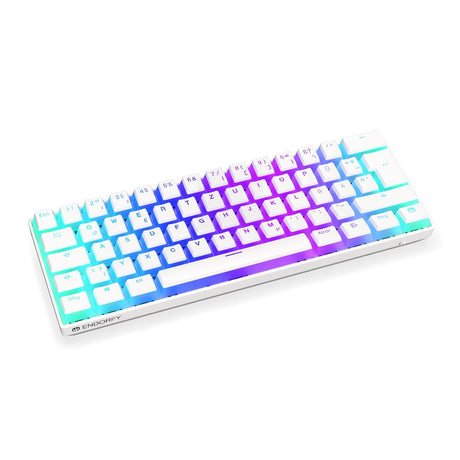 ENDORFY Thock Compact Wireless DE Kailh Box Black Onyx White Pudding, Tastatur, DE-Layout, Weiß, Kabellos