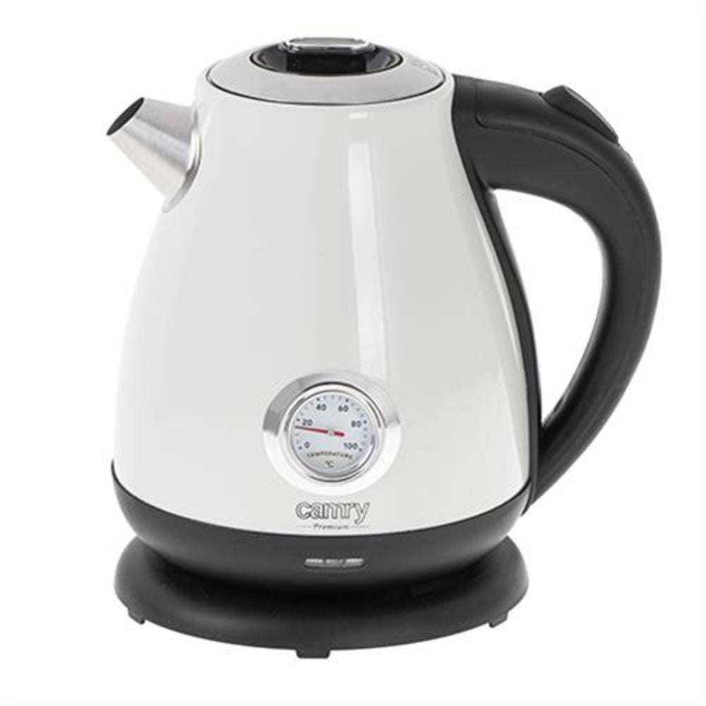Camry CR 1344w Retro Wasserkocher mit Thermometer