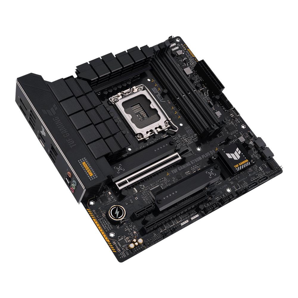 ASUS TUF GAMING B760M-PLUS D4 Mainboard Sockel Intel LGA 1700 (mATX, DDR4, PCIe 5.0, M.2)