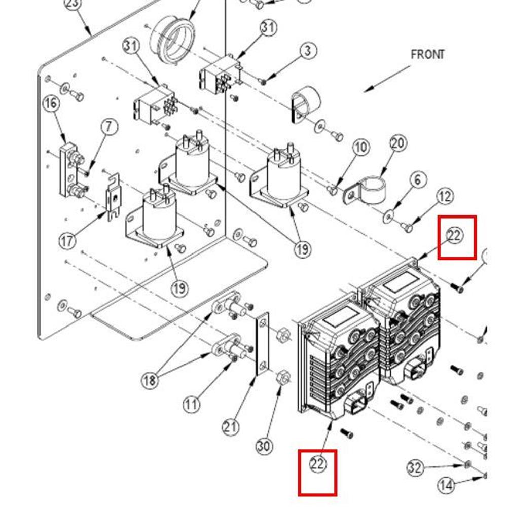 Nilfisk Original 56511622 Module Power Stromversorgung