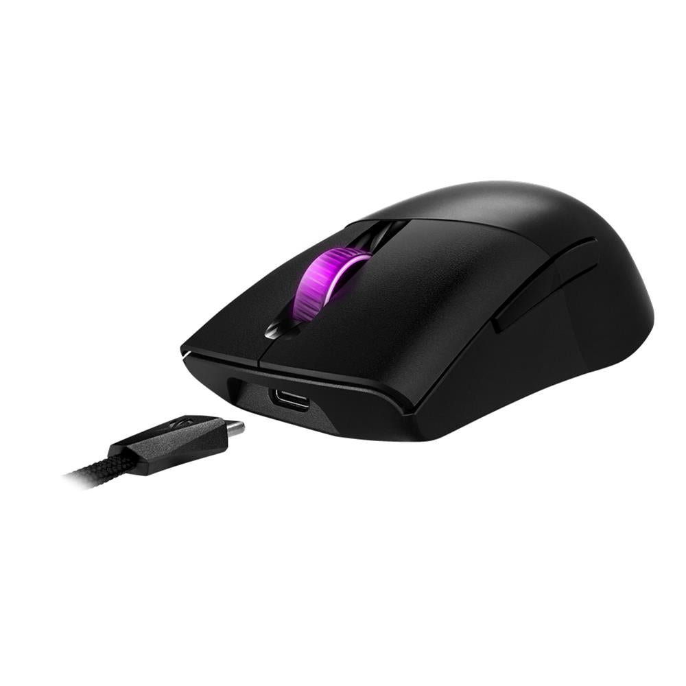 ASUS ROG Keris Wireless Gaming-Maus Wireless oder Wired Ergonomisch 16.000 dpi Aura RGB Beleuchtung