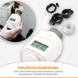 IOIO HT 2000-23 elektronisches Heizkörperthermostat 6er Pack programmierbar Heizthermostat digital