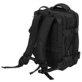 Camry CR 6881b Business Rucksack 24 L erweiterbar, Handgepäck Rucksack 40x20x30 cm, Laptoprucksack bis 15,6 Zoll, RFID, USB, YKK-Reißverschlüsse, wasserabweisend, schwarz