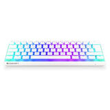 ENDORFY Keyboard Thock Compact Wireless, Tastatur, DE-Layout, Weiß, Kabellos, Beleuchtet