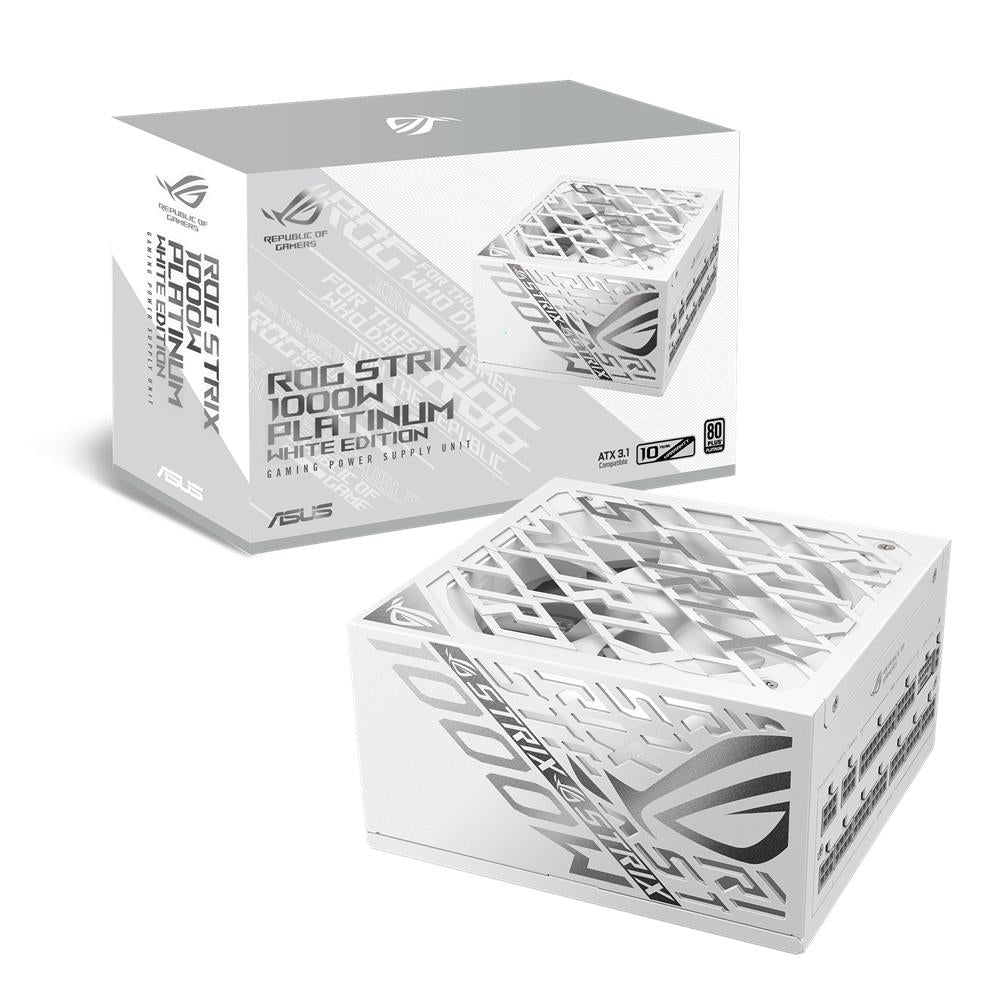 ASUS ROG STRIX 1000W Platinum White Netzteil ATX 3.1 PCIe 5.1 12V‑2x6