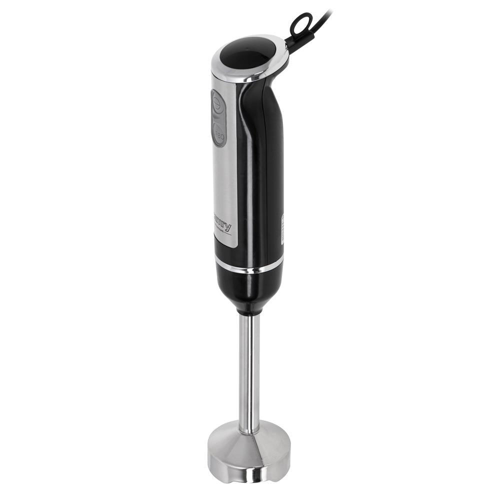 Camry CR 4621 Stabmixer Mini Set 2in1 Schneebesen 600 Watt Handmixer Edelstahl schwarz