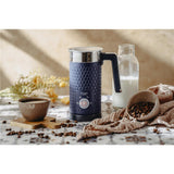 Adler AD 4494 Milchaufschäumer elektrisch Dunkelblau für Kaffeespezialitäten