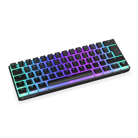 ENDORFY Thock Compact Wireless DE Kailh Box Black Pudding, Tastatur, DE-Layout, Schwarz, Kabellos, Beleuchtet