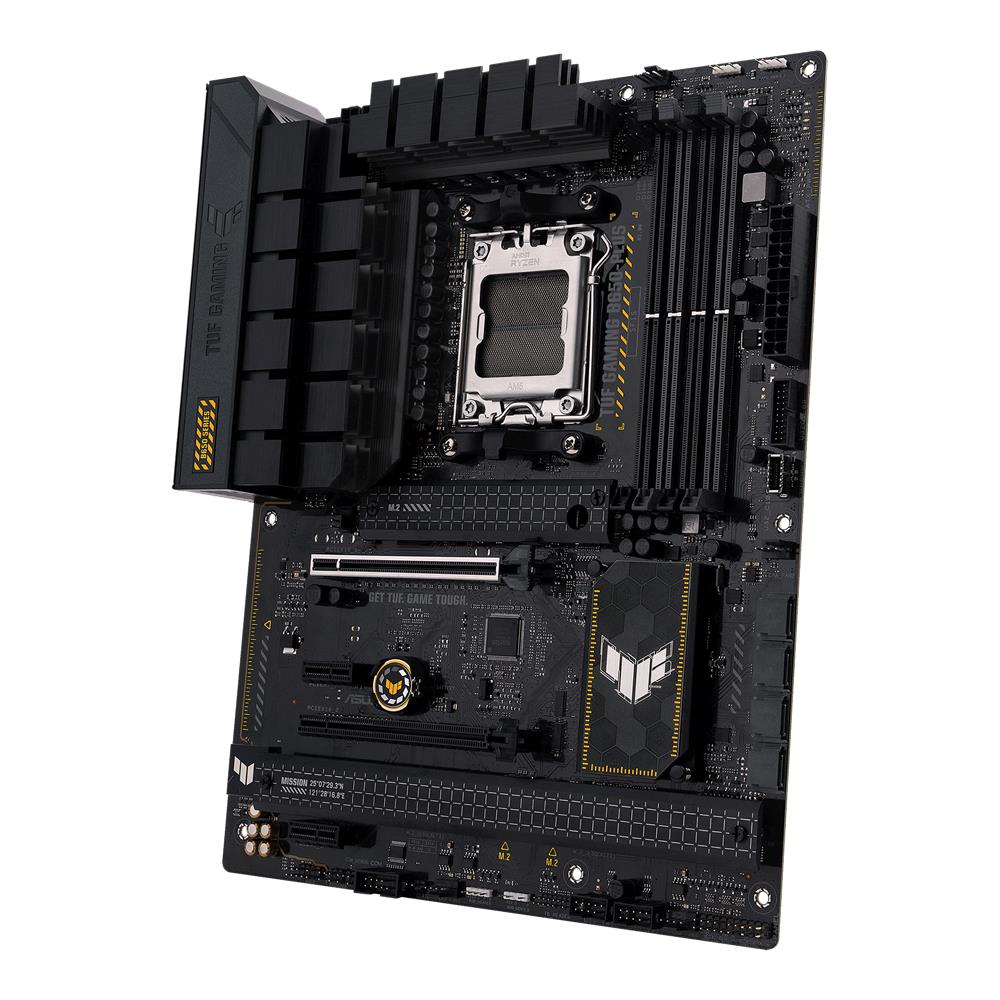 ASUS TUF GAMING B650-PLUS Mainboard Sockel AMD AM5 Ryzen 7000 ATX PCIe 5.0 DDR5 14 Power Stages USB