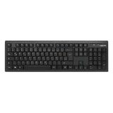 LogiLink Tastatur und Maus Set mit Funk in Schwarz