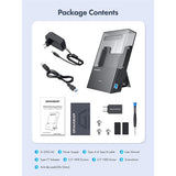 GRAUGEAR Festplatten Dockingstation G3502 AC für 2,5 und 3,5 Zoll HDD SSD
