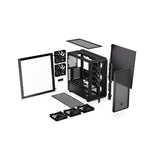 ENDORFY Case Arx 700 Air, PC-Gehäuse, Schwarz, Glas-Seitenpanel, inklusive 5 Lüfter