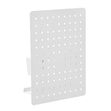 LogiLink Lochplatten-Organizer, Wandmontage, Weiß, 42×32×9,8 cm