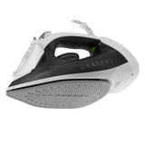 Adler AD 5051 Dampfbügeleisen 2600W, Keramiksohle, Dampfstoß, Vertikaldampf, Anti-Kalk, Anti-Tropf, Selbstreinigung, Bügeleisen für Kleidung, Hemden und Haushalt Grau Weiß