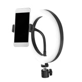 LogiLink LED-Ringlicht für Smartphones, Ø20 cm, mit Lichtregler