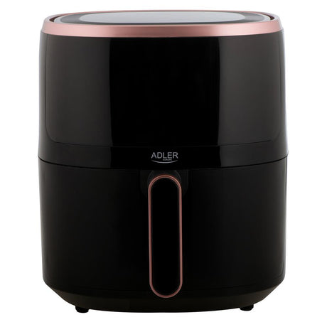 Adler AD 6322 Heißluftfritteuse 5 L mit LED-Touchpanel, 12 Programmen, 2000 W, schwarz