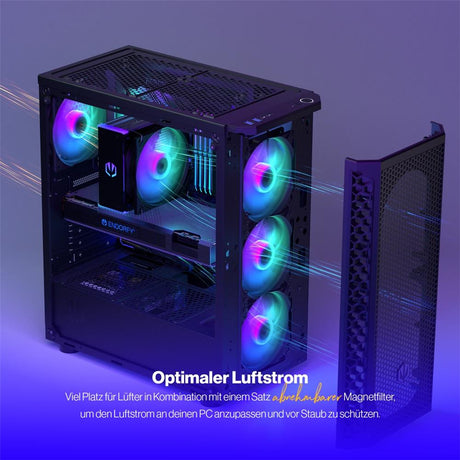ENDORFY Signum 300 ARGB ATX PC Gehäuse mit Glasfenster