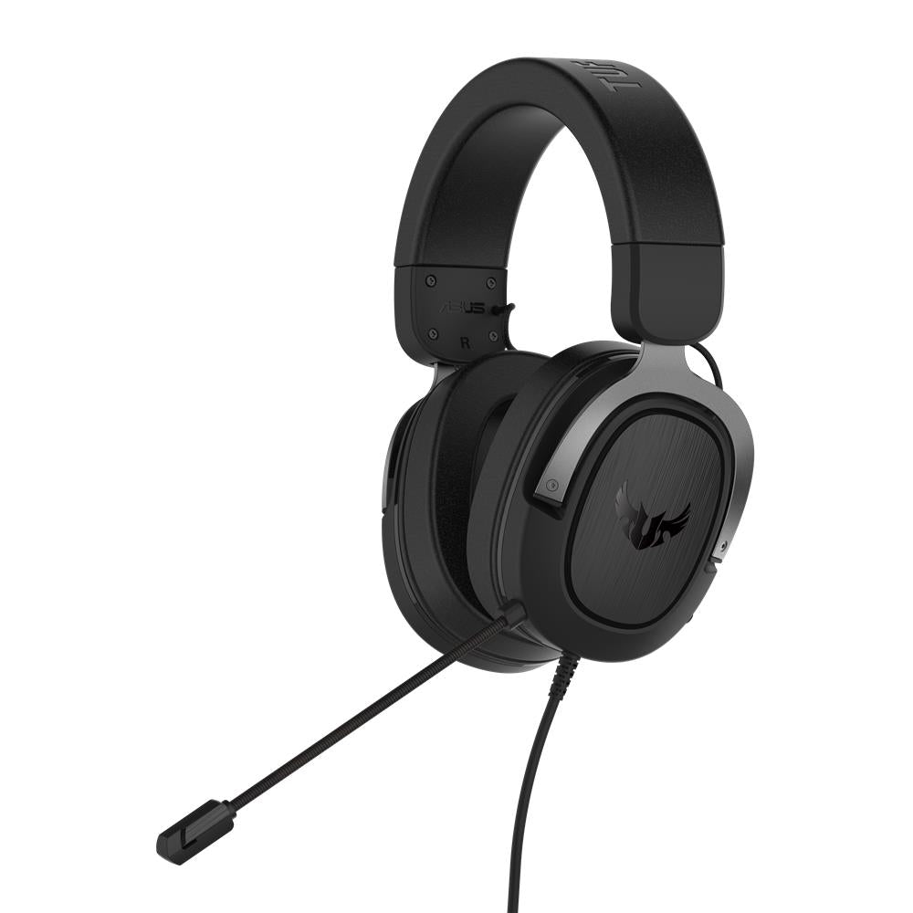 ASUS TUF Gaming H3 Headset für PC PS4 Xbox One Nintendo Switch 7.1-Surround-Sound schwarz/gun metal