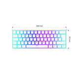ENDORFY Thock Compact Wireless Tastatur DE Layout Kailh Box Red Weiß