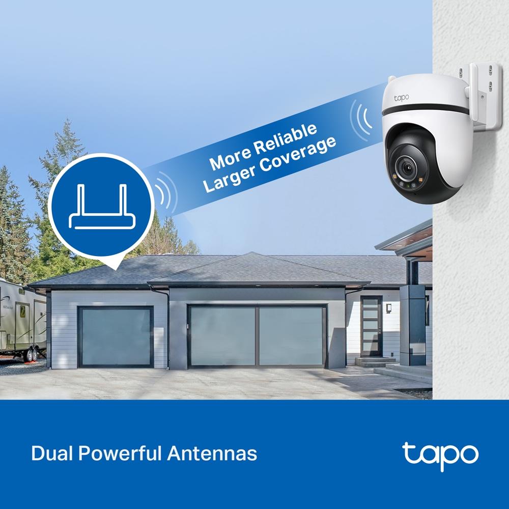 TP-Link Tapo C520WS Outdoor WLAN Kamera 2K schwenkbar neigbar IP66 Nachtsicht