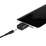 LogiLink USB-C zu 3,5 mm Audio Adapter mit EQ 96 kHz/24 bit DAC