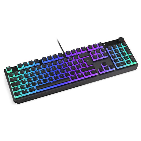 ENDORFY Thock DE Kailh Brown Pudding, Tastatur, Schwarz, Beleuchtet, DE-Layout