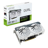 ASUS Dual GeForce RTX 4060 Ti White OC Edition 8GB GDDR6 Gaming Grafikkarte NVIDIA weiß