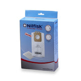 Nilfisk Original 128389187 Staubsaugerbeutel 4 Stück inkl. 1x Vorfilter für Select Power Sauger