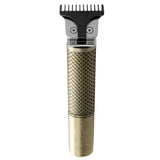 Adler AD 2970 Profi Barber Haarschneider Trimmer, Rasierapparat Konturenschneider für Bart, Nacken und Haarlinien, Keramikklinge, USB-C, Metallgehäuse Golden