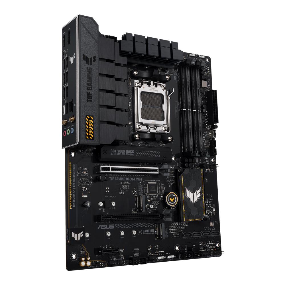 ASUS TUF Gaming B650-E WIFI Mainboard Sockel AMD AM5 (Ryzen 7000, ATX, PCIe 5.0, DDR5, WIFI 6E)