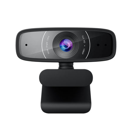 ASUS Webcam C3 Full HD USB-Kamera 1080p-Auflösung 30 FPS Beamforming-Mikrofon 360° Drehmechanismus