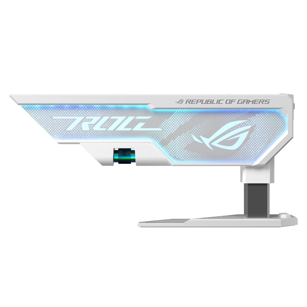 ASUS ROG Herculx Grafikkartenhalter White mit ARGB und Aura Sync