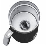 Adler AD 4494 Milchaufschäumer elektrisch Schwarz für Cappuccino und Latte