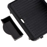 Camry CR 3044 Elektrogrill 2100W Tischgrill Kompakter Kontaktgrill schwarz