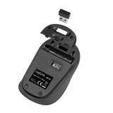 LogiLink Ergonomische Funkmaus 2,4GHz mit max. 1600dpi in Schwarz