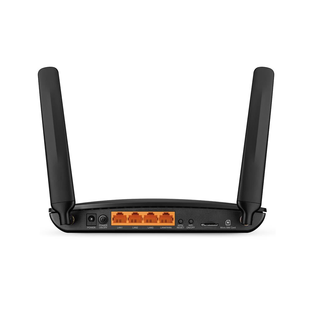 TP-Link TL-MR6400 V4 300Mbit/s-WLAN-Router mit 4G/LTE Schwarz